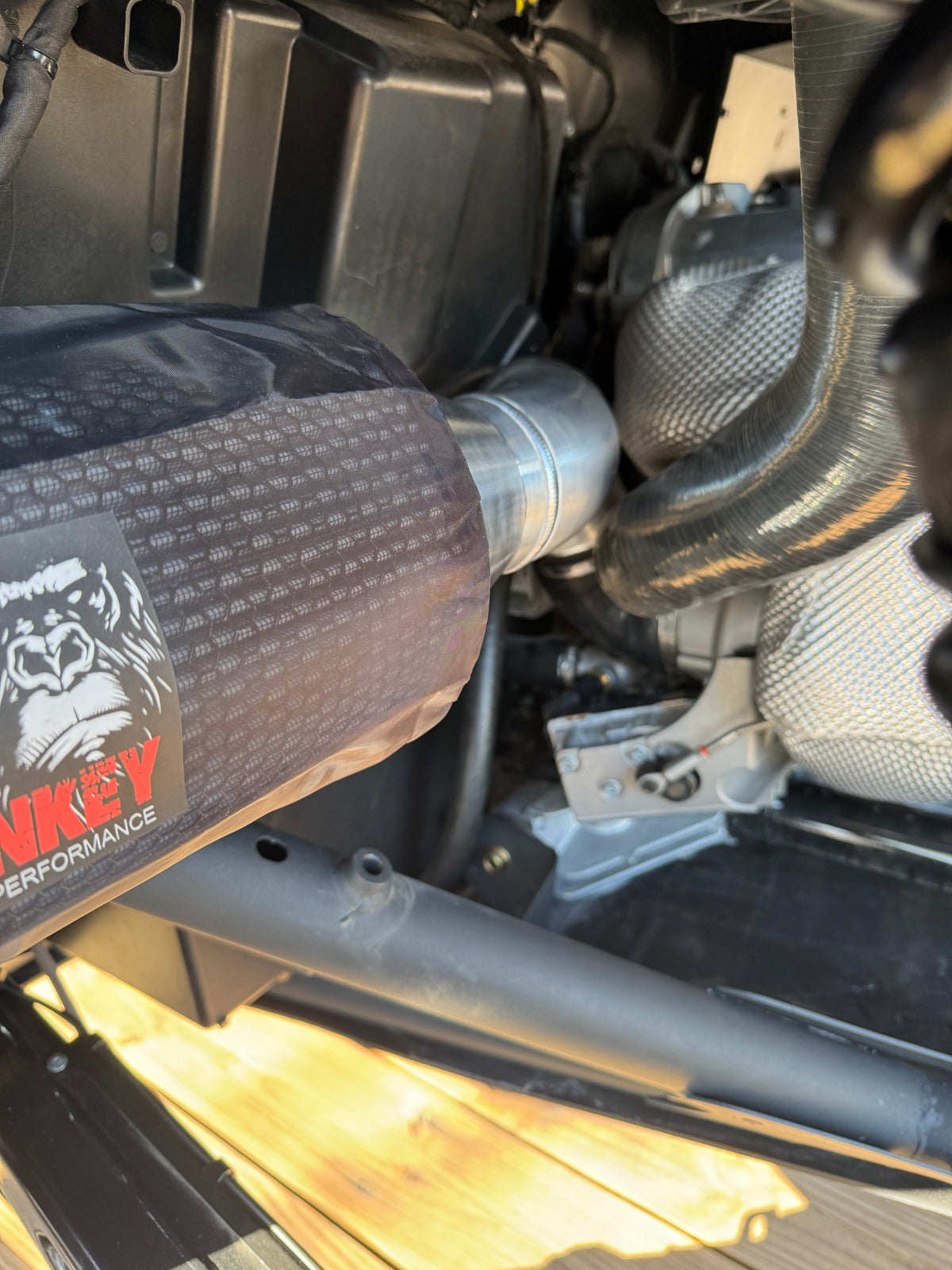 Maverick R “Bazooka” Intake system