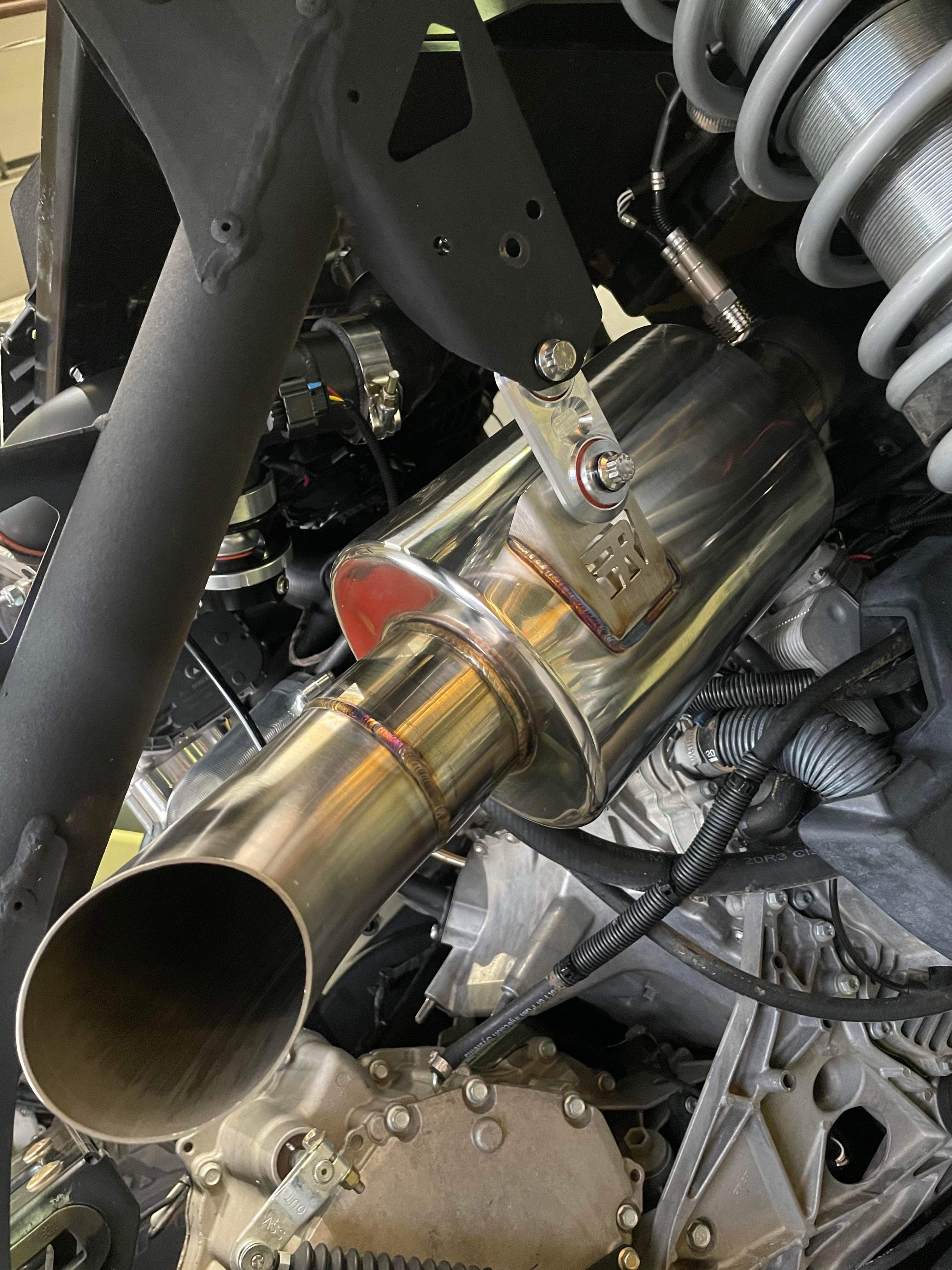 D&M “Side Kick” Exhaust system CANAM X3– D&M Racing