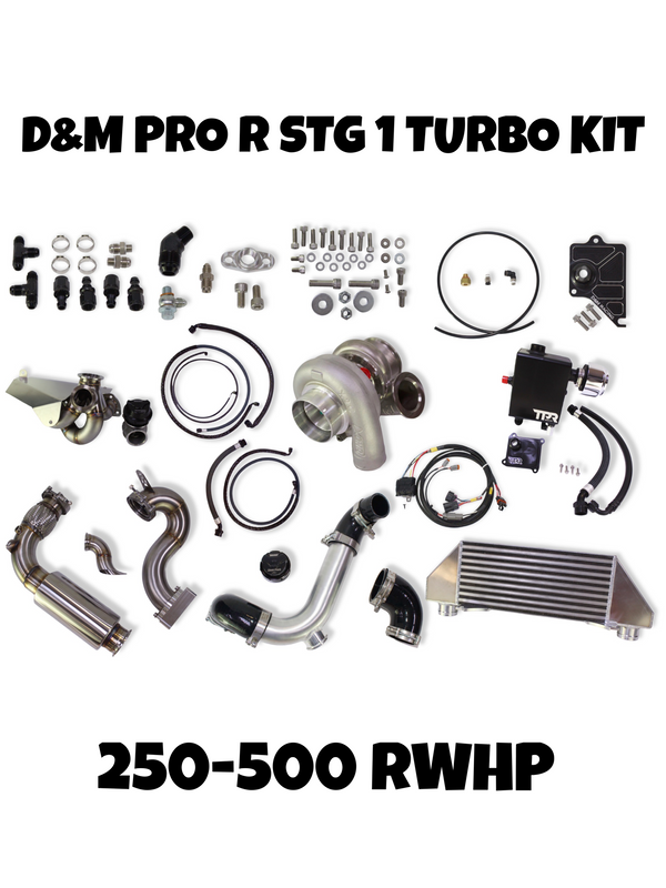 Pro R Stage 1 Turbo Kit (250-500 RWHP)