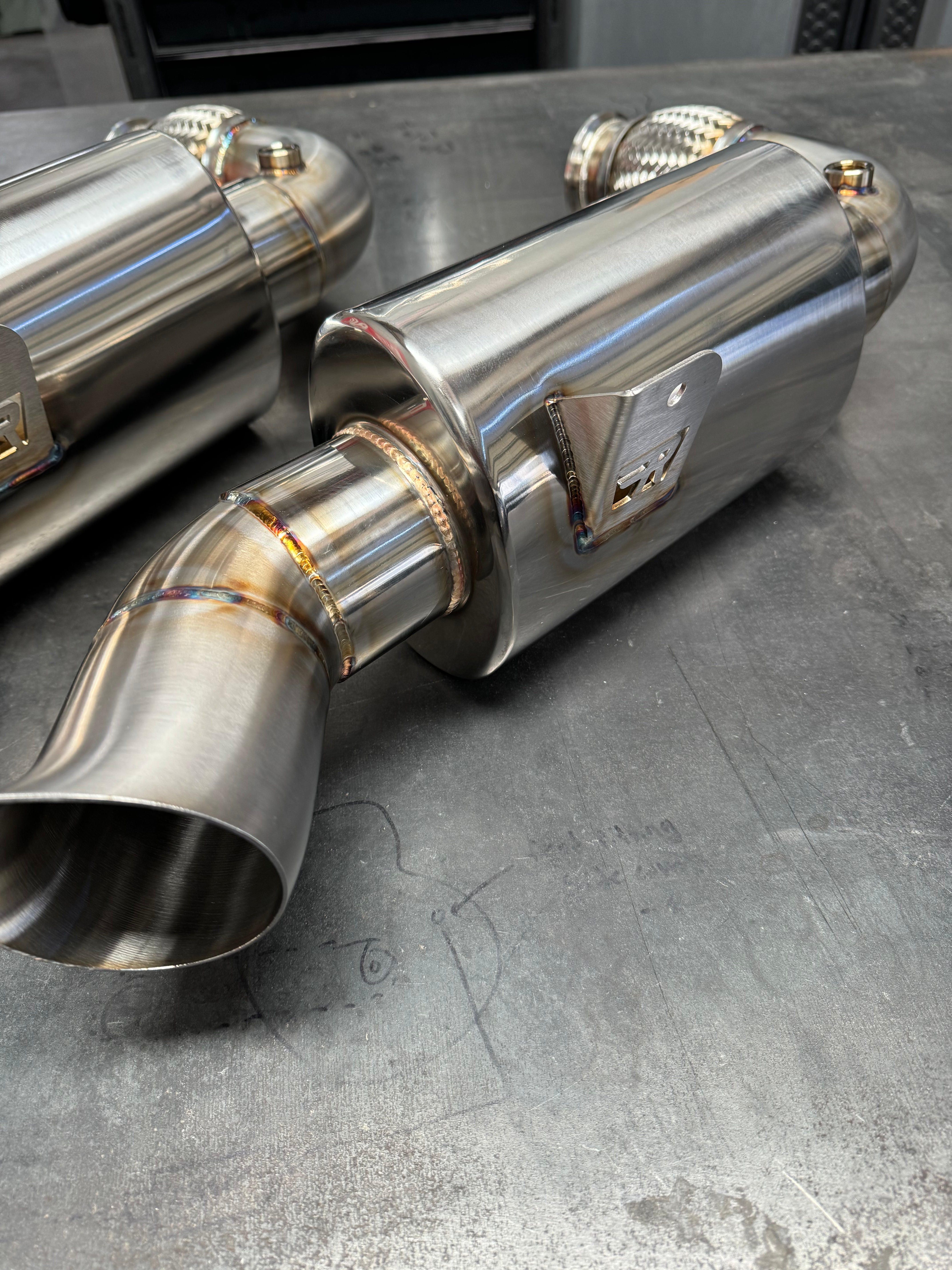 D&M “Side Kick” Exhaust system CANAM X3